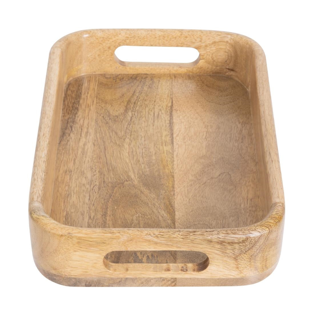 Olympia Mango Wood Deep Sided Rectangular Tray 190x300mm