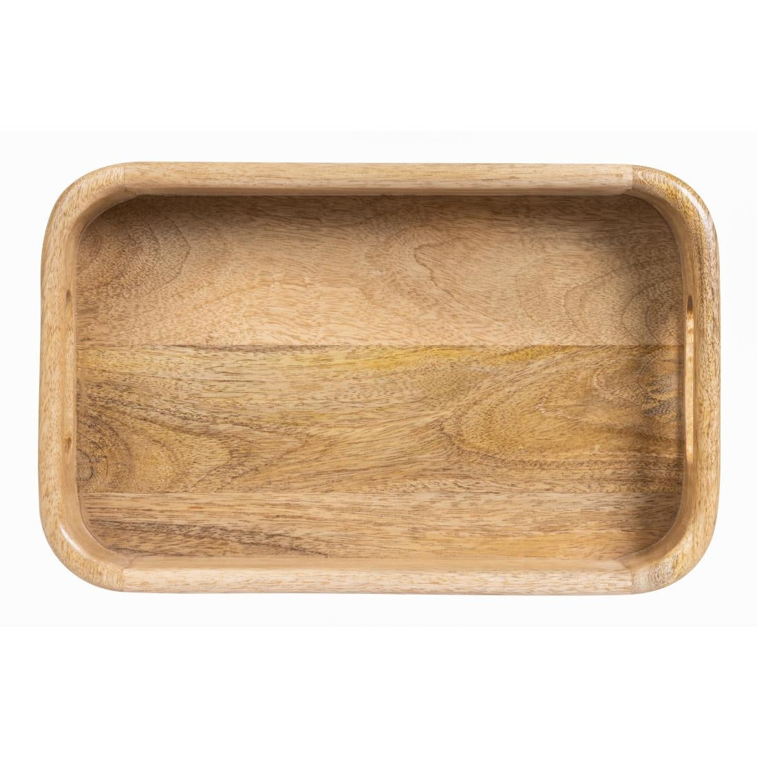Olympia Mango Wood Deep Sided Rectangular Tray 190x300mm