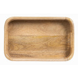 Olympia Mango Wood Deep Sided Rectangular Tray 190x300mm