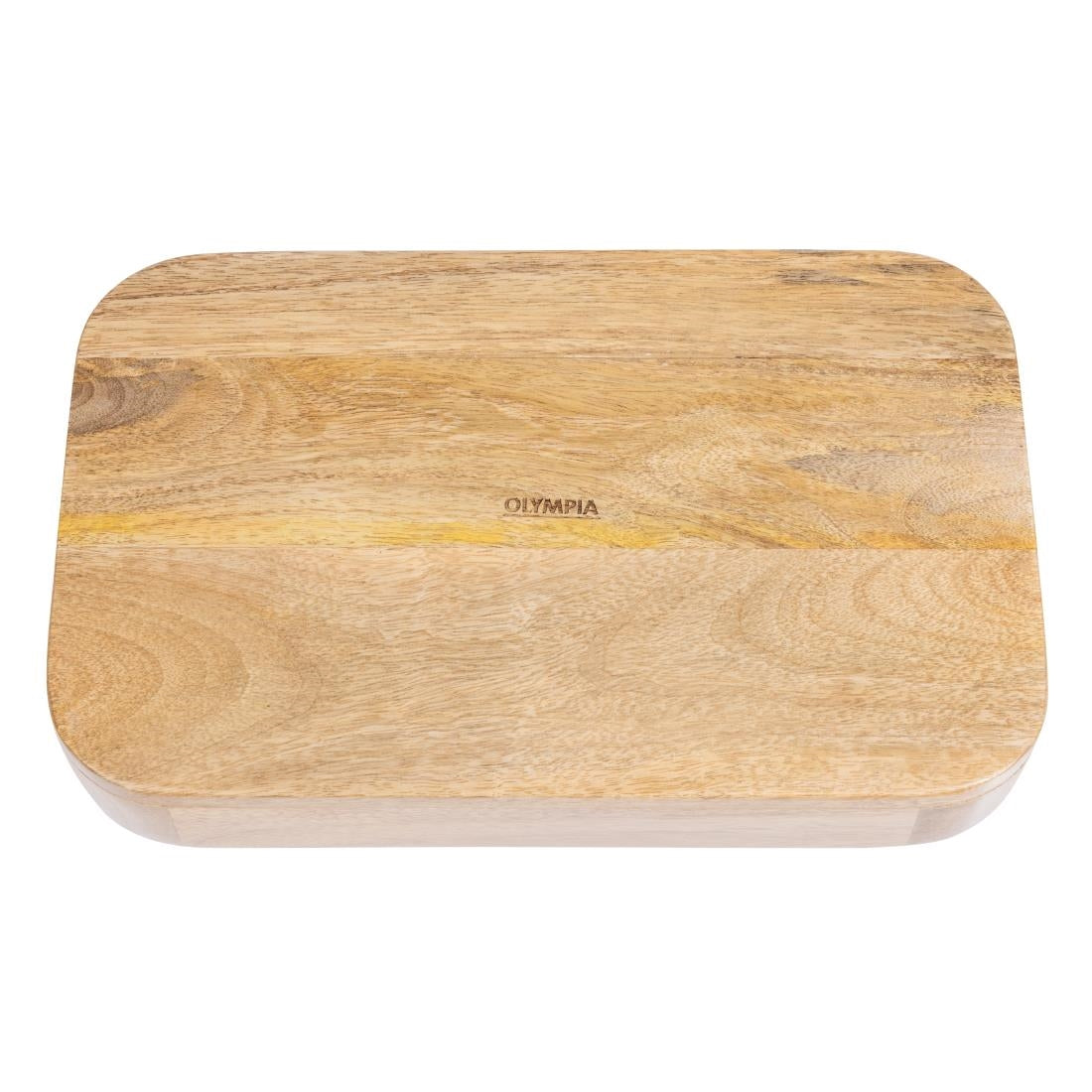 Olympia Mango Wood Deep Sided Rectangular Tray 190x300mm