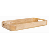 Olympia Mango Wood Deep Sided Rectangular Tray 230x430mm
