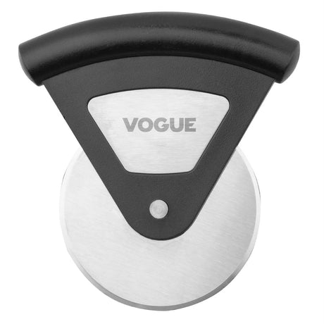 Vogue Stainless Steel Pizza Cutter Black