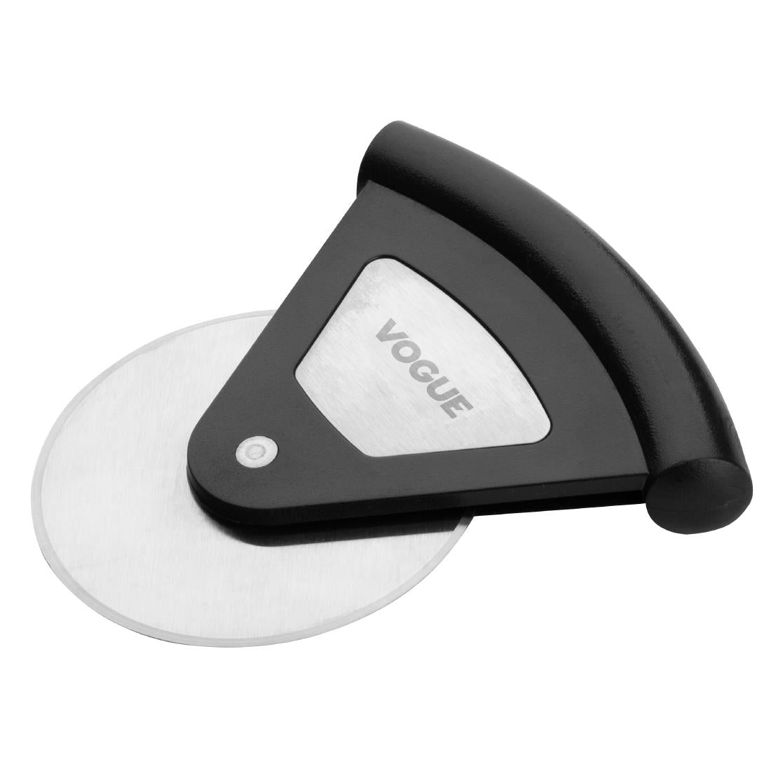 Vogue Stainless Steel Pizza Cutter Black