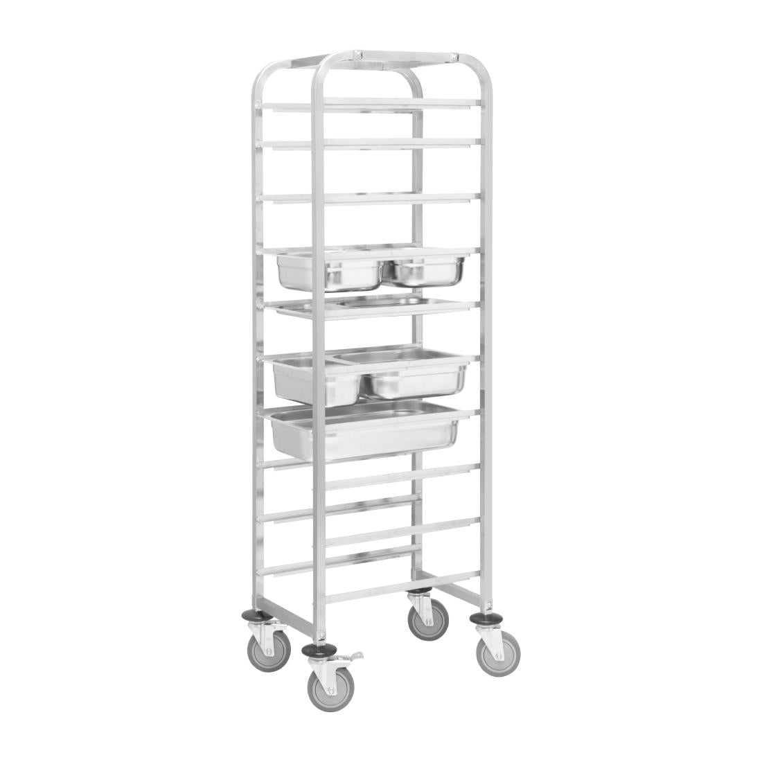 Nisbets Essentials Gastronorm Racking Trolley 10 Level