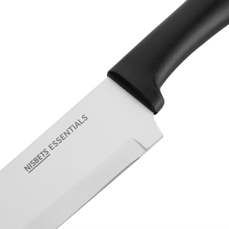 Nisbets Essentials Chef Knife Black 20cm