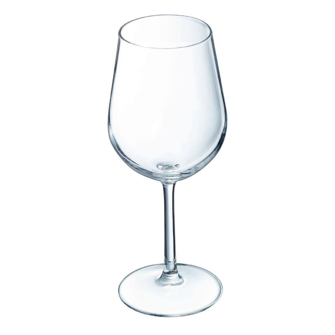 Arcoroc Domaine Wine Glasses 370ml LUKCA-NI at 175 & 250ml (24 Pack)