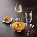 Arcoroc Lineal Wine Glasses 250ml LUKCA-NI at 175ml (24 Pack)