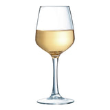 Arcoroc Lineal Wine Glasses 310ml LUKCA-NI at 250ml (24 Pack)