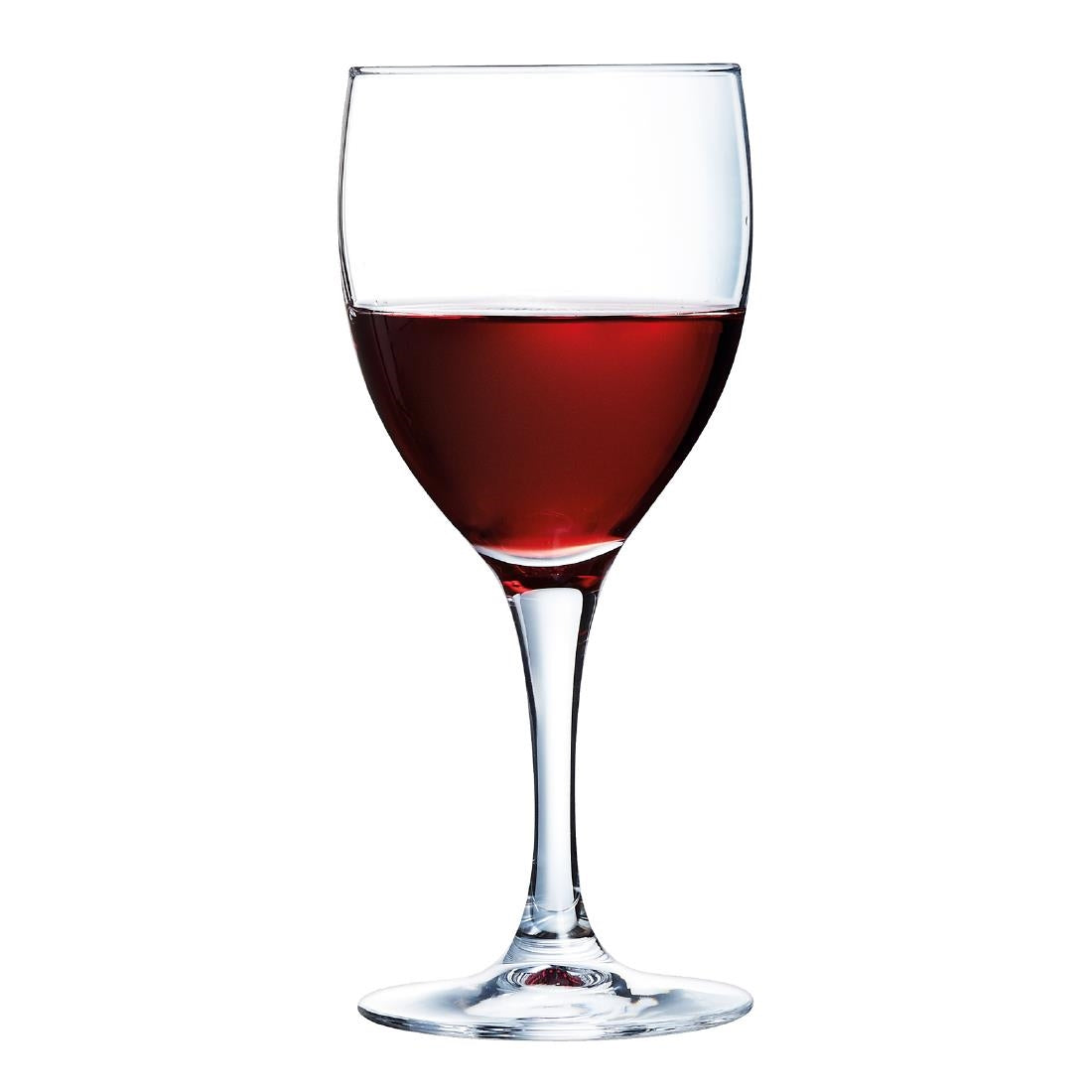 Arcoroc Elegance Wine Glasses 310ml LUKCA-NI at 250ml (12 Pack)