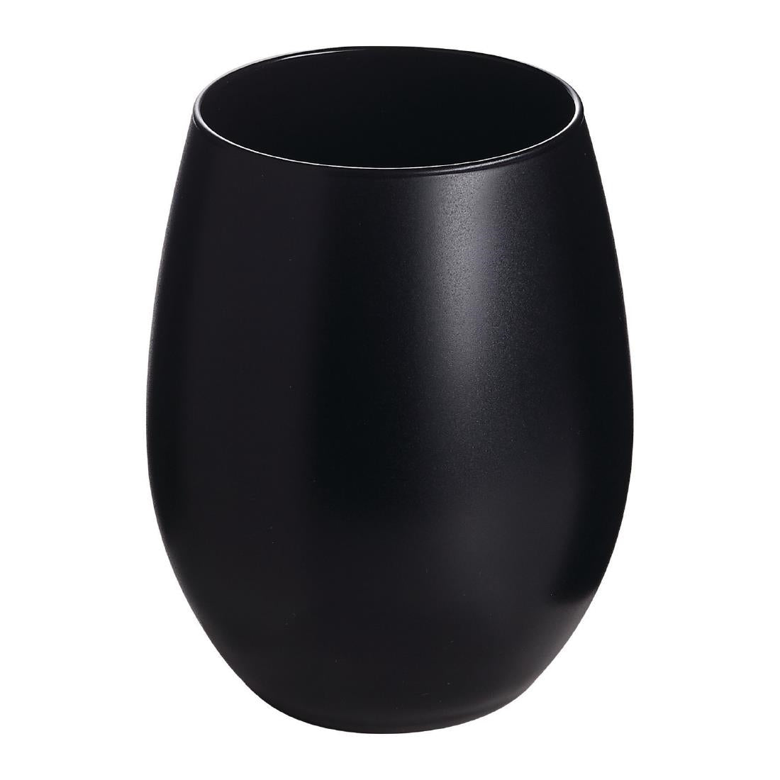 Chef & Sommelier Primary Black Matt Tumblers 360ml (24 Pack)