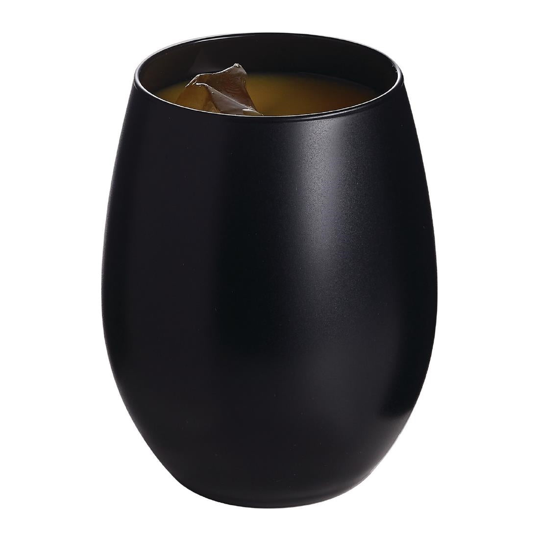 Chef & Sommelier Primary Black Matt Tumblers 360ml (24 Pack)