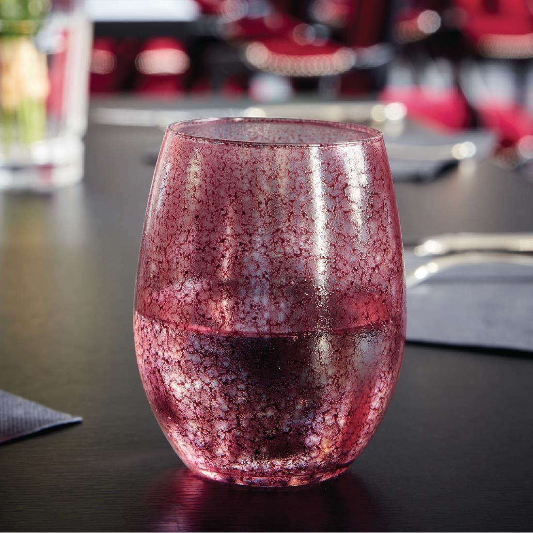 Chef & Sommelier Primary Red Handcraft Tumblers 360ml (24 Pack)