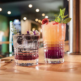 Arcoroc Old Square Hi Ball Glasses 360ml (12 Pack)