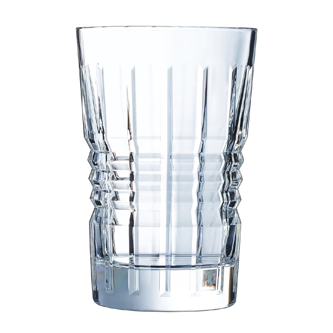 Arcoroc Old Square Hi Ball Glasses 360ml (12 Pack)