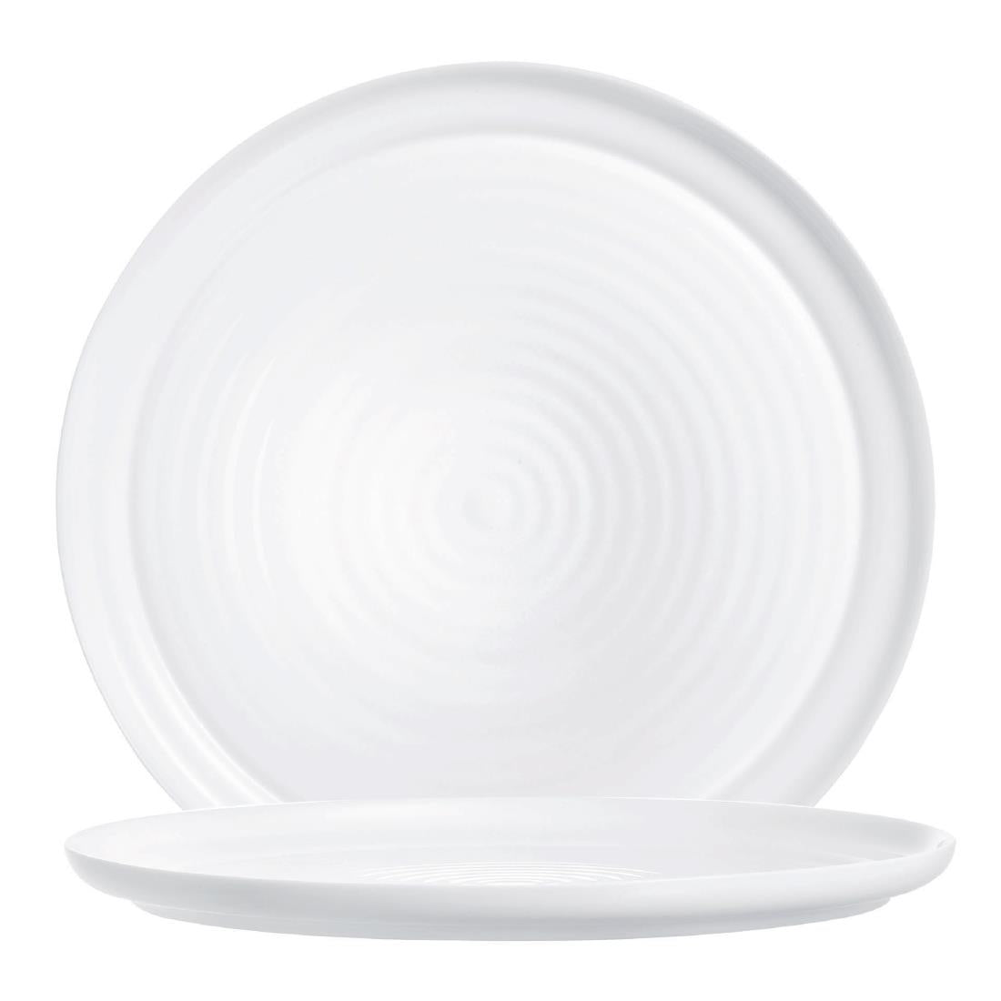 Arcoroc Evolutions Pizza Plates White 320mm (12 Pack)