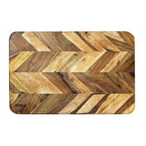 Vogue Chevron Effect Acacia Wood Chopping Board Medium 455x305mm