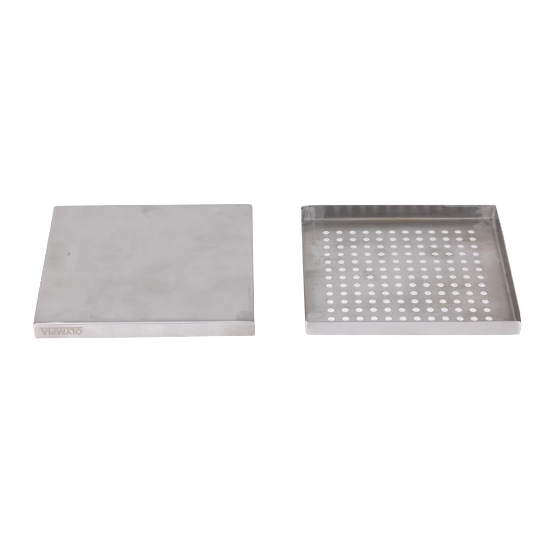 Olympia Stainless Steel Drip Tray 150x150mm