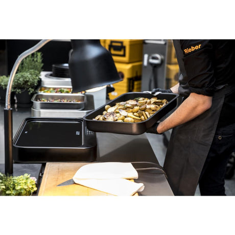 Rieber K-Pot Glass Ceramic Hob 1/1GN Stainless Steel CK-2200