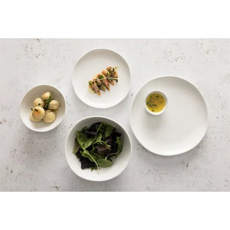 Olympia Chia Deep Bowls White 210mm (6 Pack)