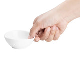 Olympia Chia Dipping Dishes White 80mm (12 Pack)