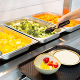 Buffalo Mobile Servery with Solid Heated Top 3x 1/1 GN