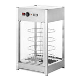 Buffalo 4 Tier Heated Pizza Display Merchandiser