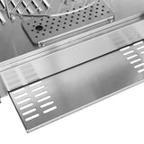 Buffalo 4 Tier Heated Pizza Display Merchandiser