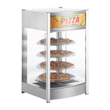 Buffalo 4 Tier Heated Pizza Display Merchandiser
