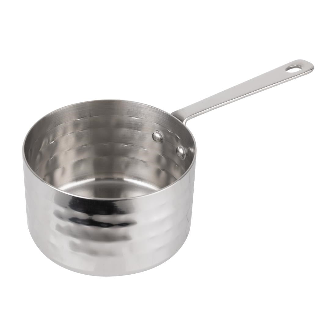 Olympia Table Presentation Mini Saucepan Hammered 90mm
