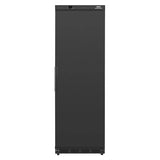 Nisbets Essentials Upright Refrigerator Black 400Ltr