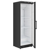 Nisbets Essentials Upright Refrigerator Black 400Ltr