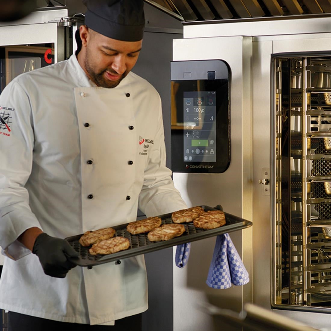 Convotherm Maxx Pro 10.10 GS easyTouch Disappearing Door Combi Oven with ConvoGrill