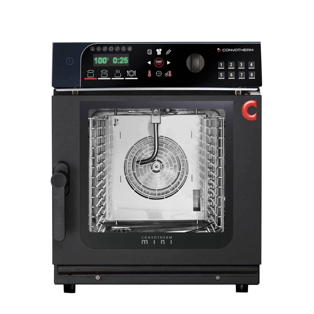 Convotherm Mini Black 6.10 Electric Standard Combi Oven Left Hinged Door