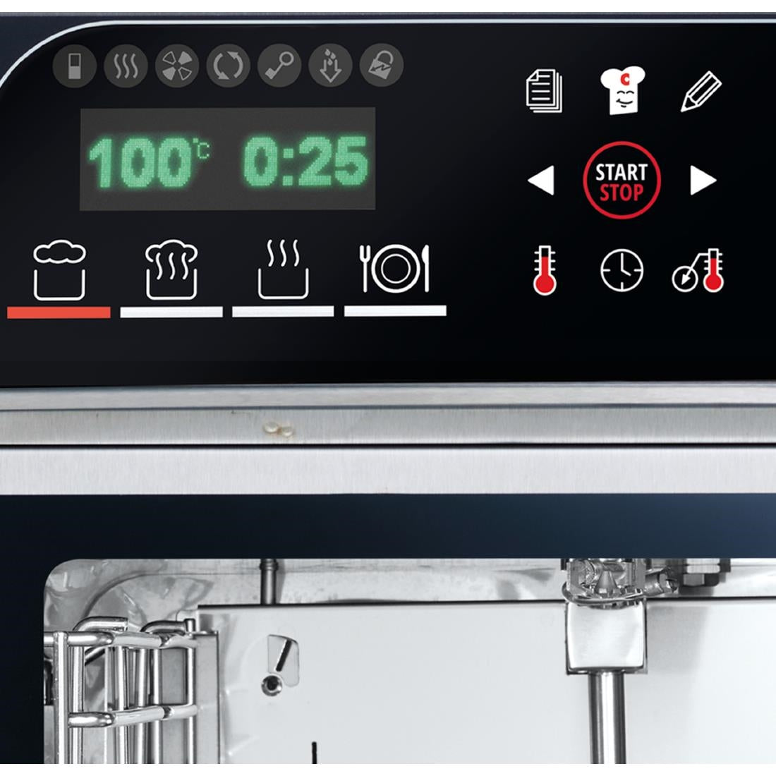 Convotherm Mini Black Standard Electric Combi Oven Left Hinged Door 10.10