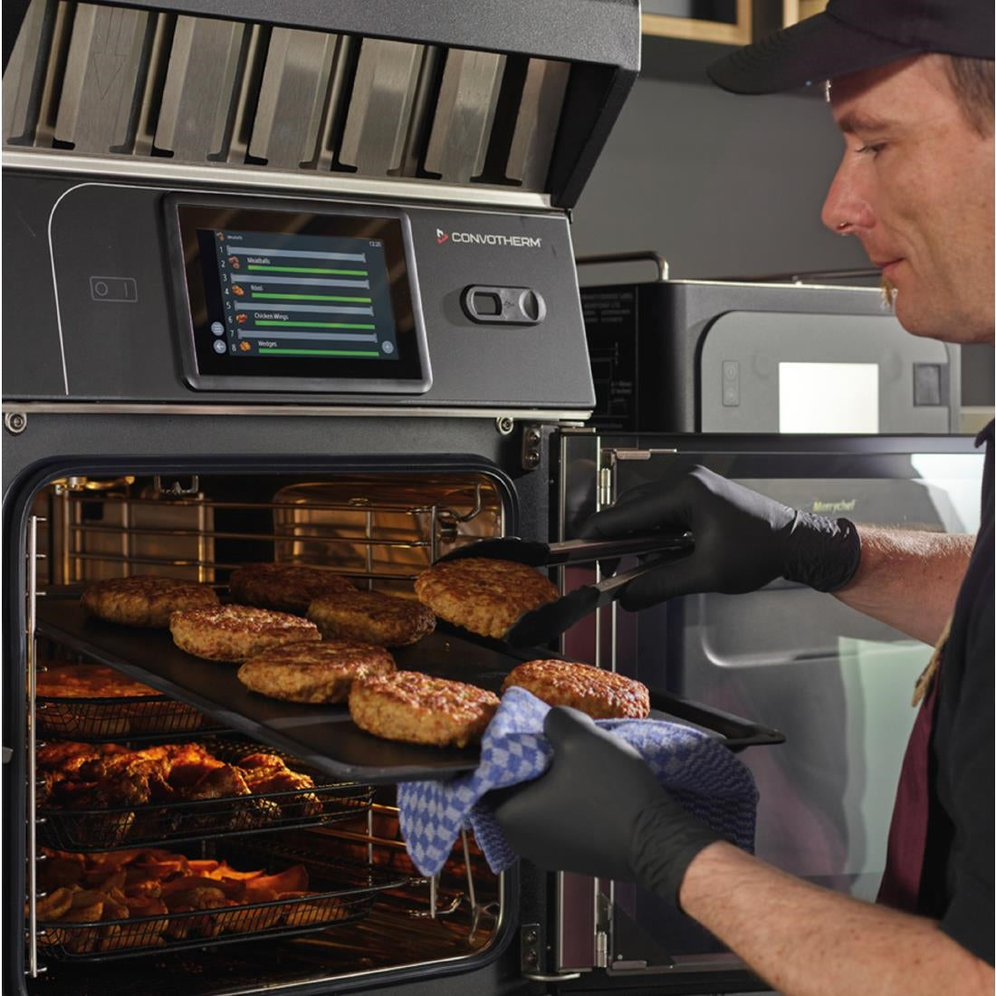 Convotherm Mini Black Standard Electric Combi Oven Left Hinged Door 10.10