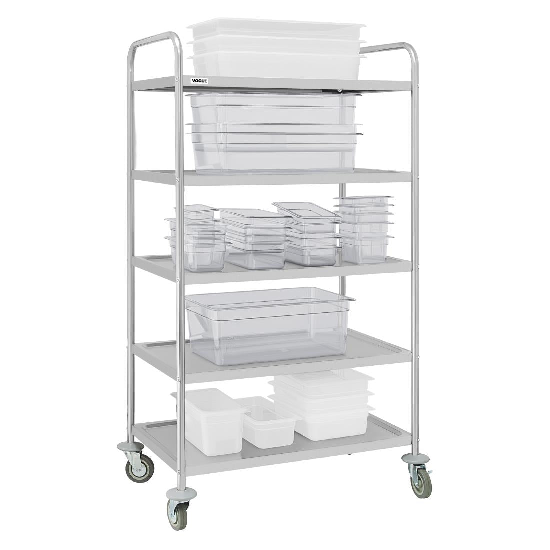 Vogue 5 Tier Clearing Trolley