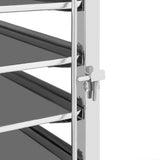 Vogue 16 Patisserie Tray Racking Trolley