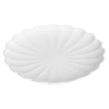 Olympia Bloom Scalloped Plates White 175mm (6 Pack)
