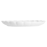 Olympia Bloom Scalloped Plates White 226mm (6 Pack)