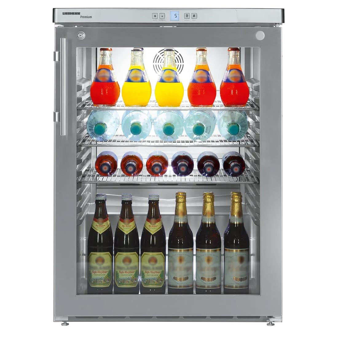 Liebherr FKUV 1663 Glass Door Undercounter Fridge 141Ltr
