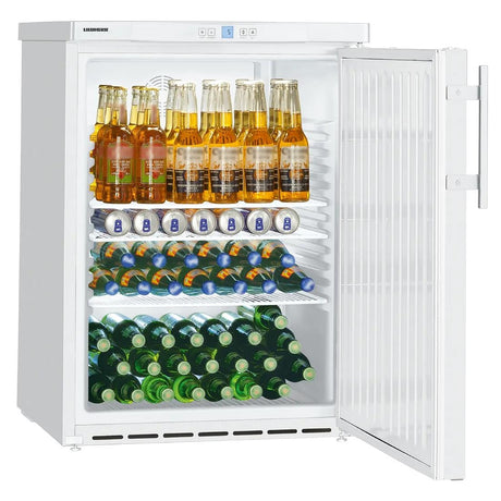 Liebherr FKUV 1610 White Single Door Undercounter Fridge 134Ltr