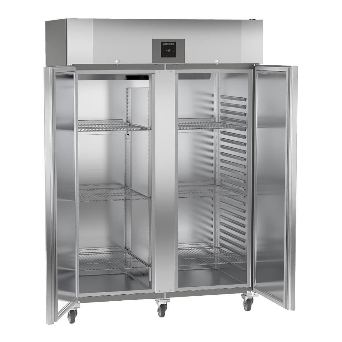 Liebherr GGPV 1440 Double Door Forced Air 2/1 GN Upright Freezer 1361Ltr