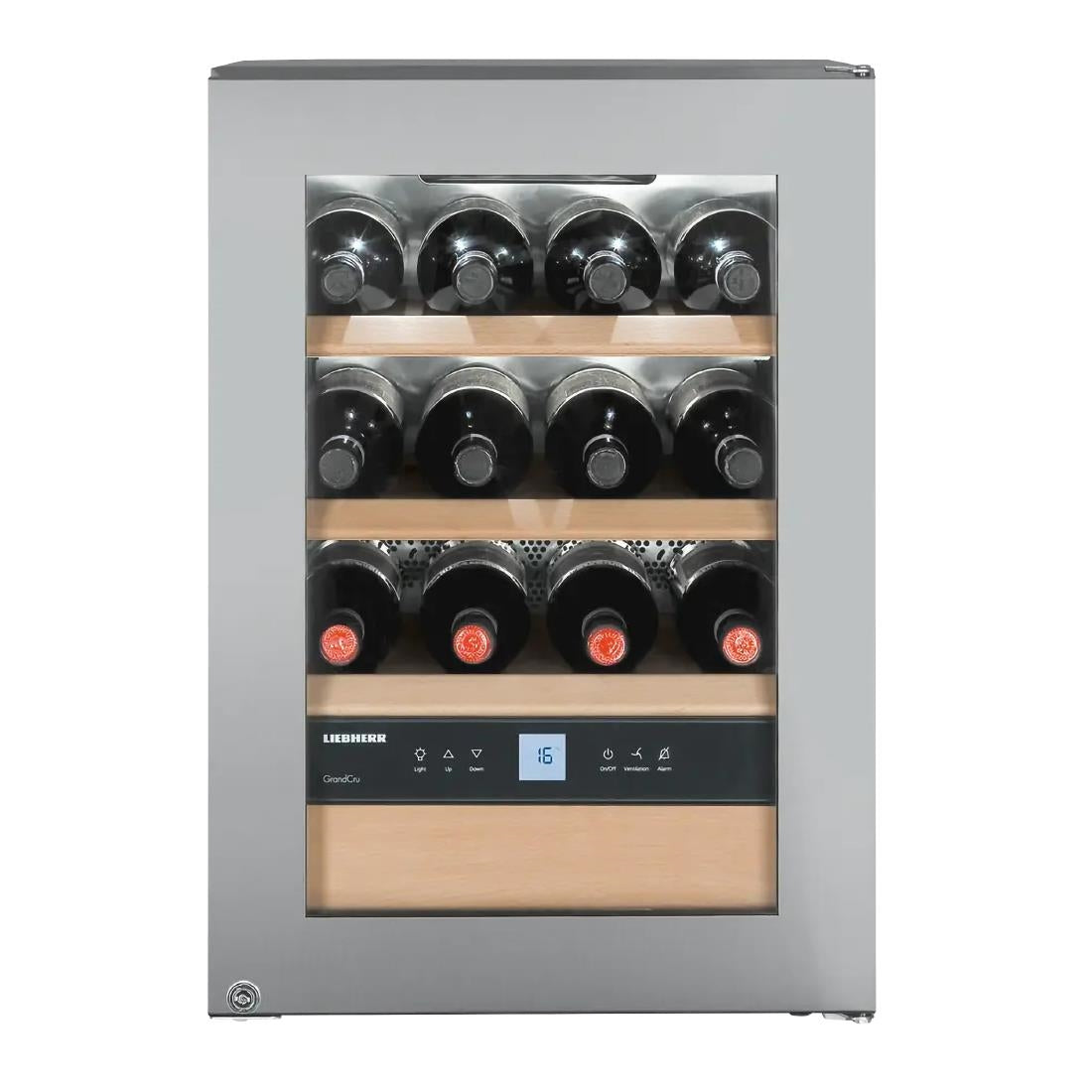 Liebherr WKES 653 Stainless Steel Undercounter Wine Cooler 48Ltr