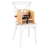 Bolero Booster Seat Natural Wood
