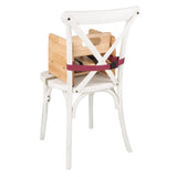 Bolero Booster Seat Natural Wood