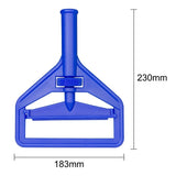 Jantex Connect Wide Kentucky Mop Head Clip Blue