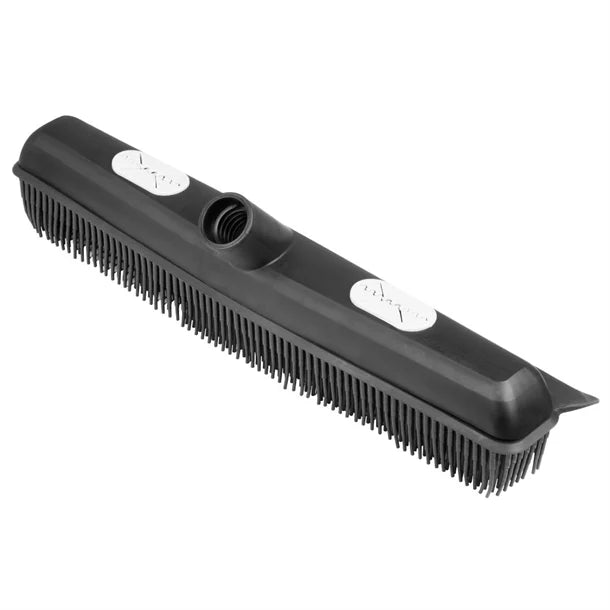 Jantex Connect Rubber Broom Head Black 340mm