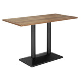Bolero Indoor Dining Table Light Wood 1200mm