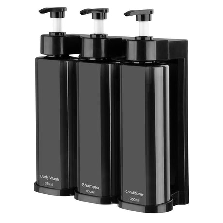 Nisbets Essentials Triple Shower Pump Dispenser