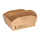 Notpla Clip & Close Food Boxes 1000ml - Kraft (260 Pack)